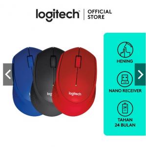 Logitech M331 Mouse Wireless Silent Click